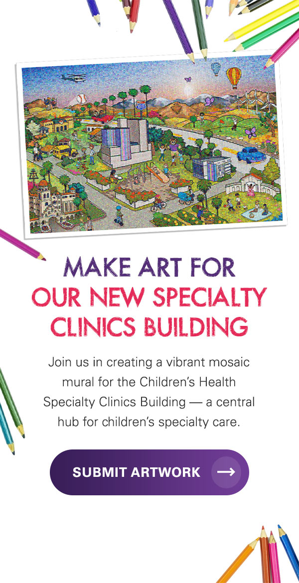 Submit artwork, Make Art for Our New Specialty Clinics Building