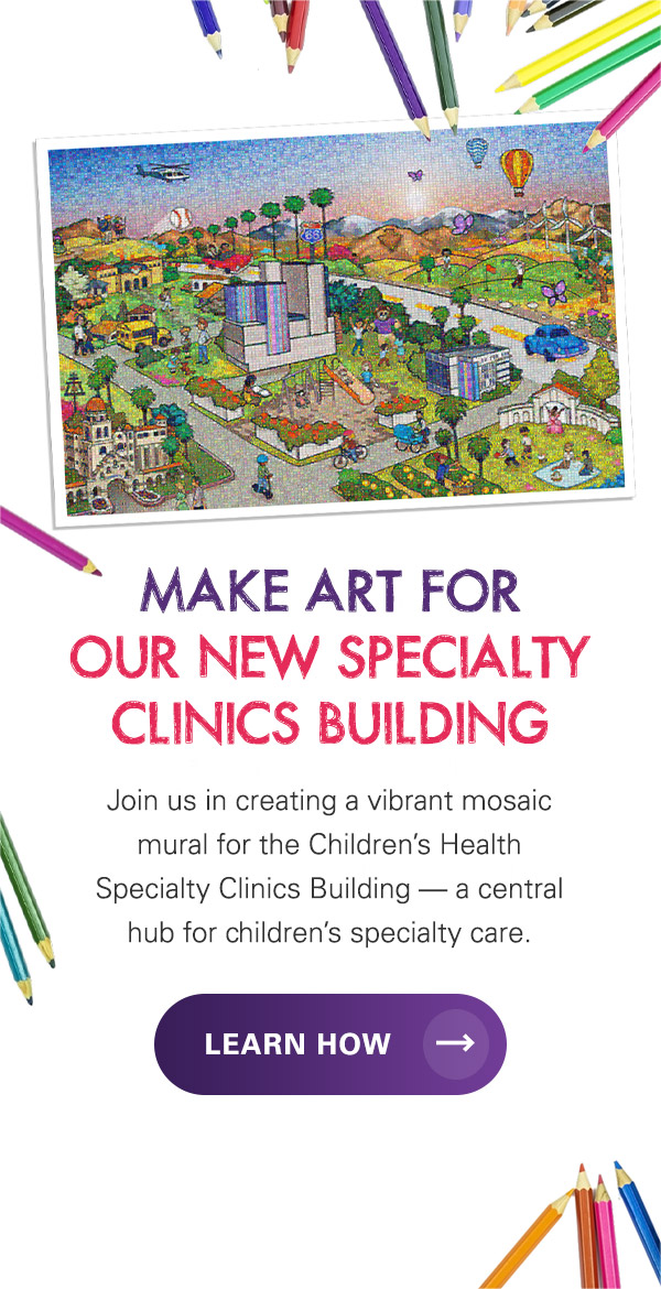 Submit artwork, Make Art for Our New Specialty Clinics Building