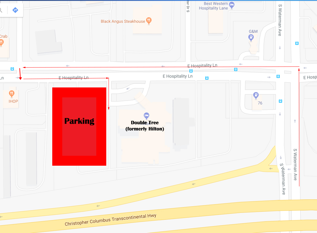 Doubletree map
