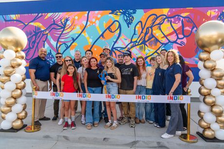 Indio mural honors LLUCH patient Desi Cechin, keeping her legacy alive