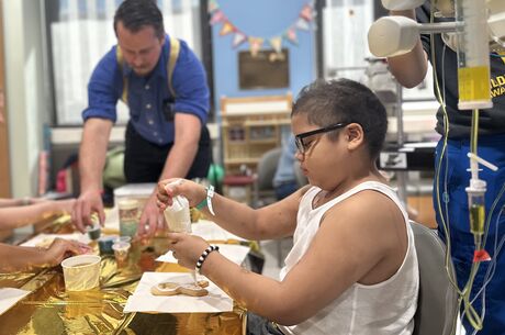 Corky's Kitchen & Bakery sprinkles pediatric cancer patients with love at Children’s Hospital 