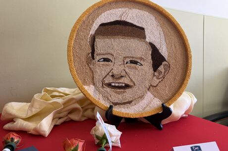 Toddler organ donor Daniel Rios honored at Loma Linda University Children’s Hospital floragraph unveiling