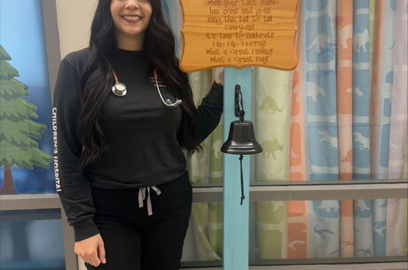 Once a child with leukemia, now the nurse who cares for them