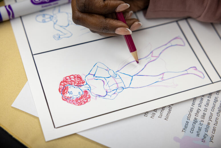 Sickle Cell Warrior Superhero Art Competition