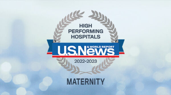 US News & World Report - High performing hospitals - Maternity
