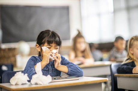 My child is sick — when should I keep them home from school?